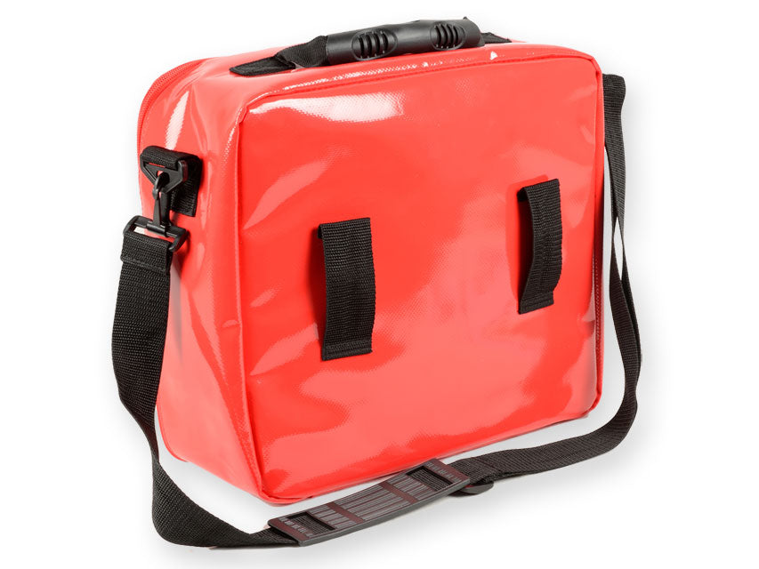 Borsa Emergenza GIMA Cubo PVC Rossa 28x34x13cm - 2 Borsette Cod. 27163