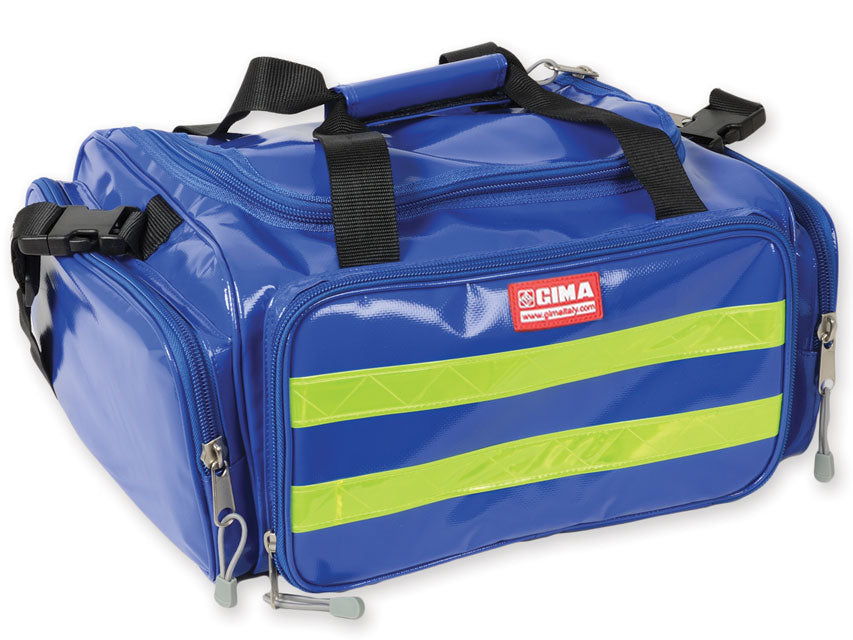 Borsa Emergenza GIMA PVC Blu 35x45x21cm - Impermeabile Cod. 27167