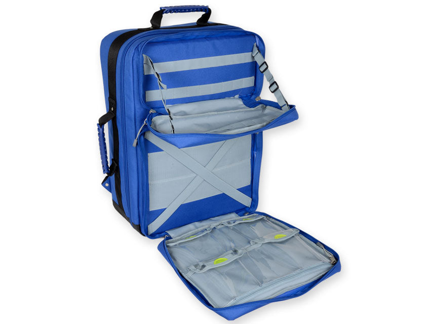 Zaino Professionale GIMA Silos 2 PVC Blu 38x24x50cm - Modulare Cod. 27168