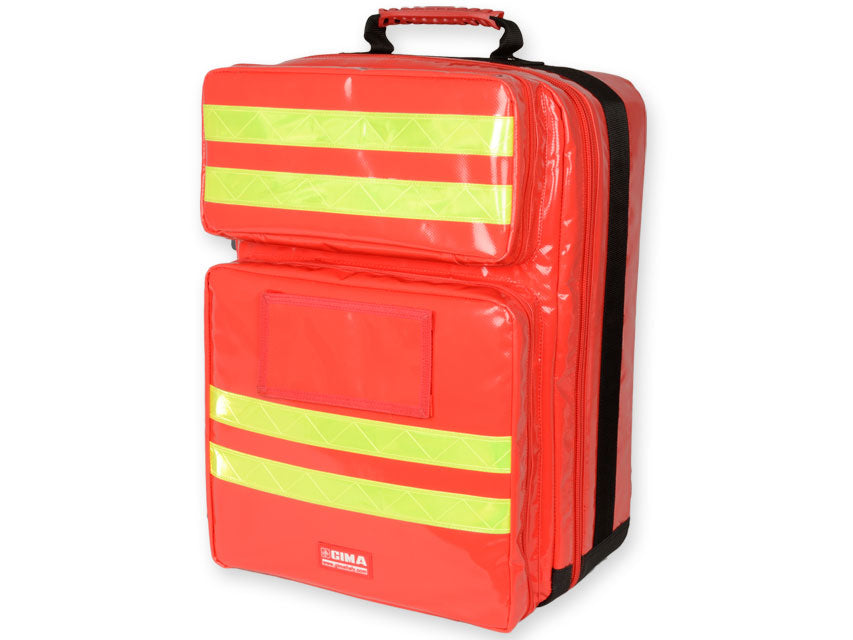 Zaino Professionale GIMA Silos 2 PVC Rosso 38x24x50cm - Modulare Cod. 27169