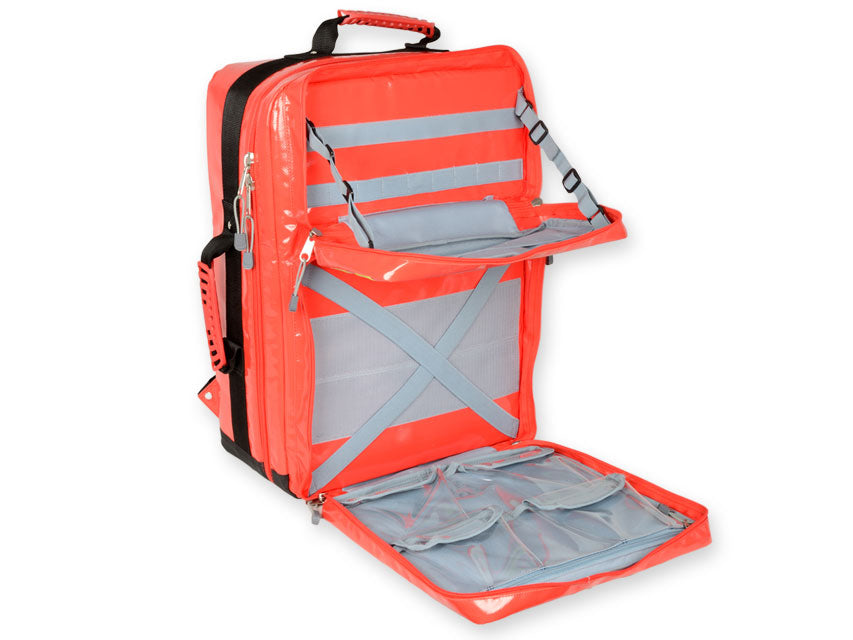 Zaino Professionale GIMA Silos 2 PVC Rosso 38x24x50cm - Modulare Cod. 27169