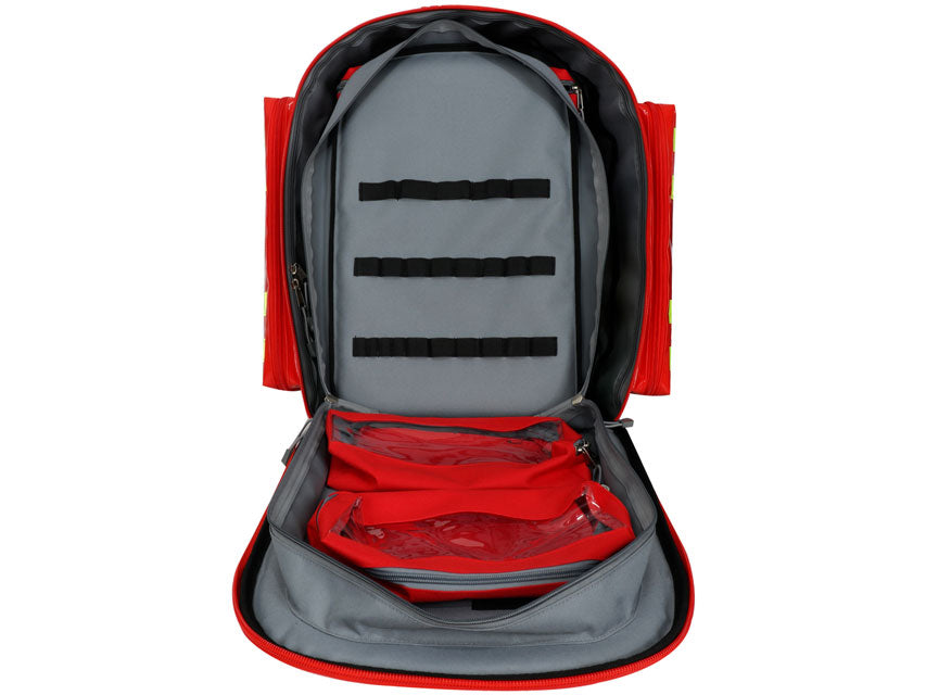 Zaino Emergenza GIMA Logic 2 PVC Trolley Rosso 49x31x57cm - Cod. 27173