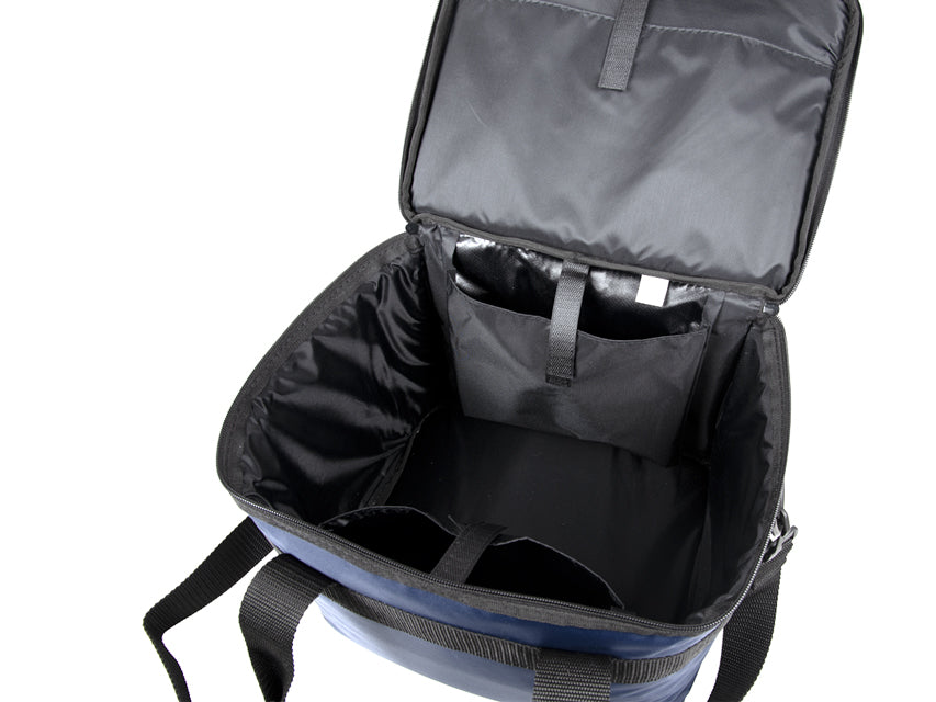 Borsa Termica GIMA Nylon Blu 34x25x24cm - 3 Panetti Termici Cod. 27212