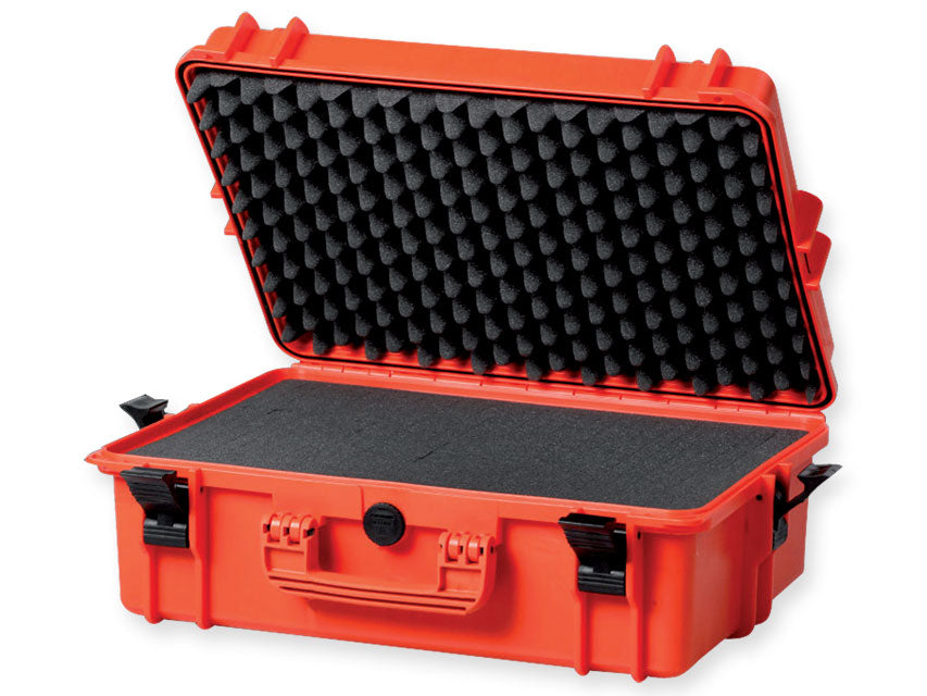 Case 500 Arancione con Inserti Spugna - Cod. 27228