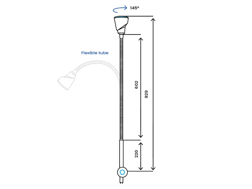 LAMPADA LED ALFA-FLEX - da tavolo