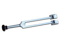 DIAPASON IN ALLUMINIO 128 Hz con piedino