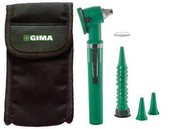 OTOSCOPIO A FIBRE OTTICHE GIMALUX - verde