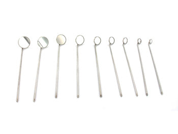 SET SPECCHI LARINGE - 9 pezzi