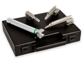 SET LARINGO "MAXLITE" F.O. PEDIATRICO 3 LAME MILLER 00,0,1 - 2,5V