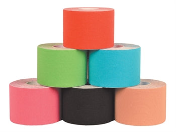 TAPING KINESIOLOGIA 5 m x 5 cm - mix 6 colori