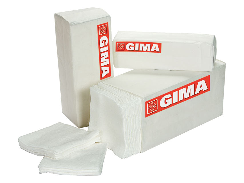 COMPRESSE GARZA COTONE - 10x10 cm - 16 veli - 10 pacchi da 100