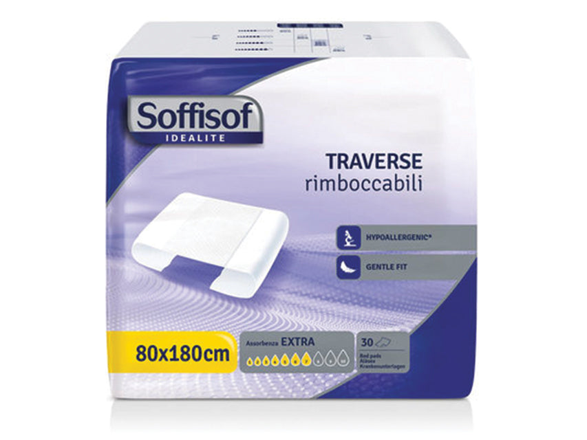 Traversa Letto Assorbente Soffisof 80x180 cm Moderata Assorbenza - Cod. 36723