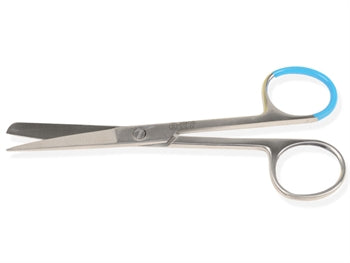 FORBICI CHIRURGICHE STERILI punte alterne - rette - 13 cm
