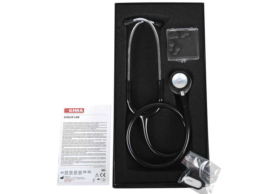 DUOFONO EVOLVE - testa brillante - lira nera