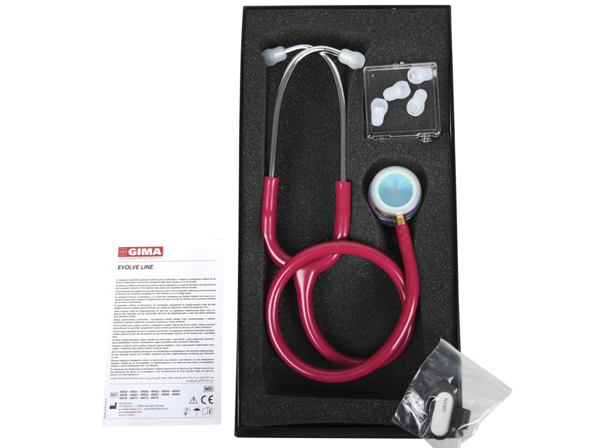 DUOFONO EVOLVE - testa multicolore - lira lampone
